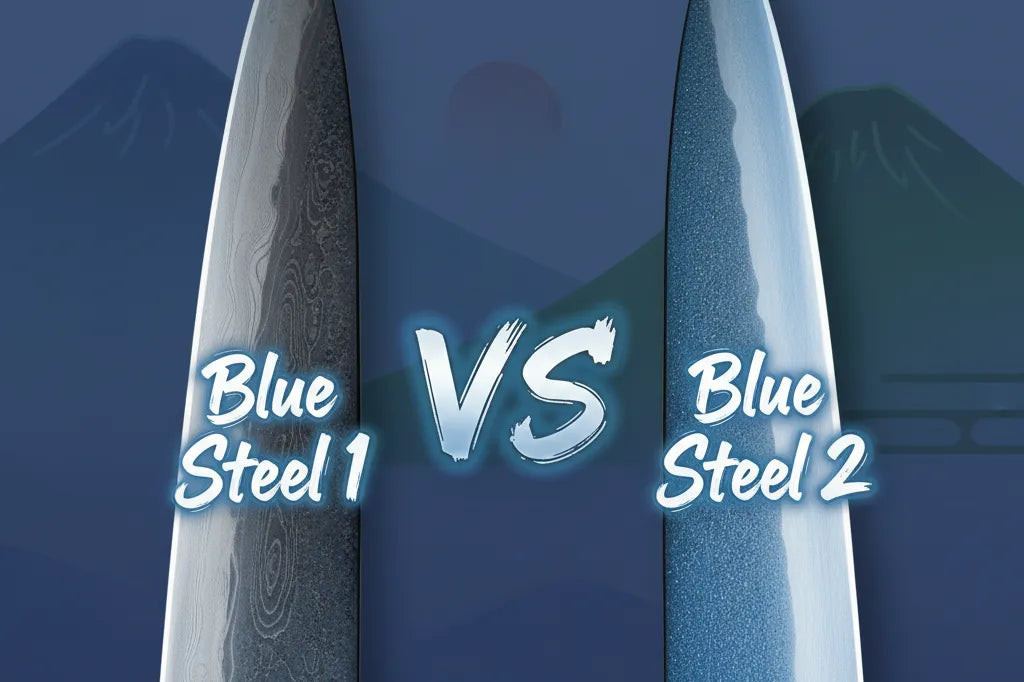 Blue Steel 1 vs 2: Which Japanese Knife Steel Should You Choose?