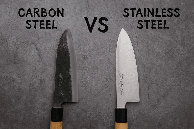 Carbon Steel vs Stainless Steel Knife