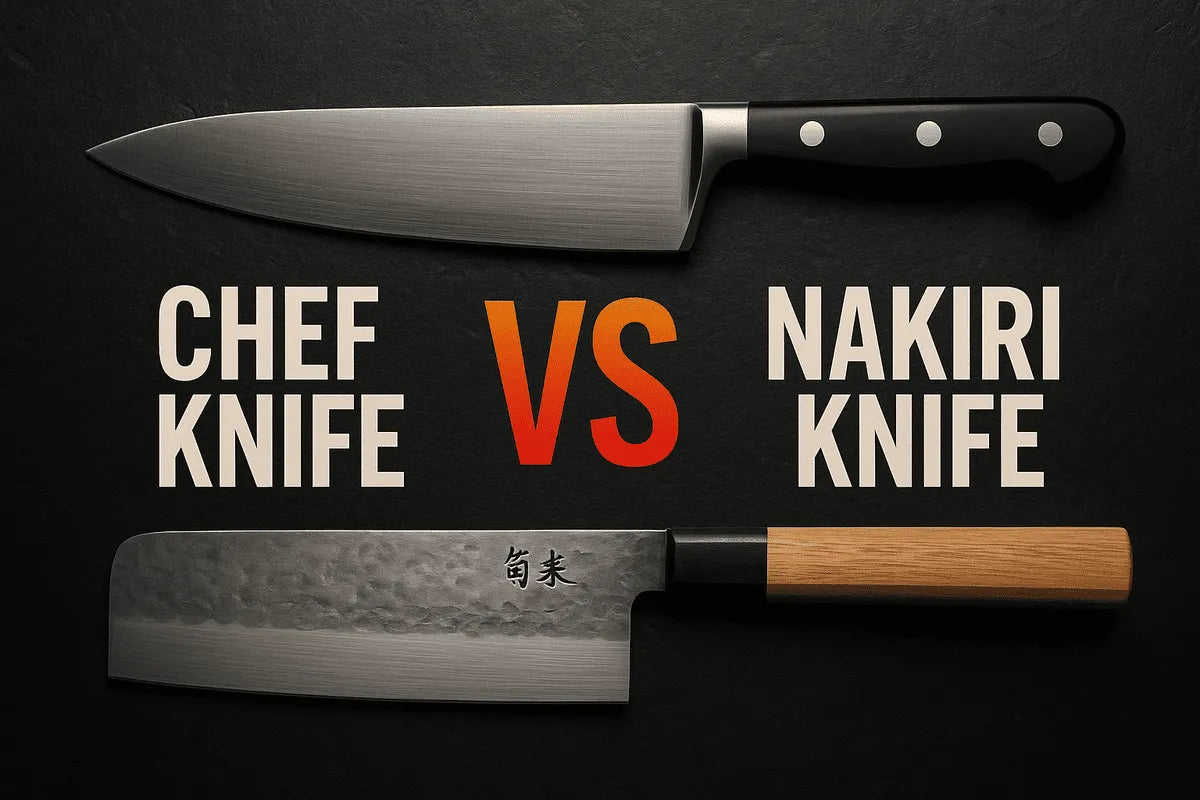 Chef Knife vs Nakiri Knife: Which One Should You Use