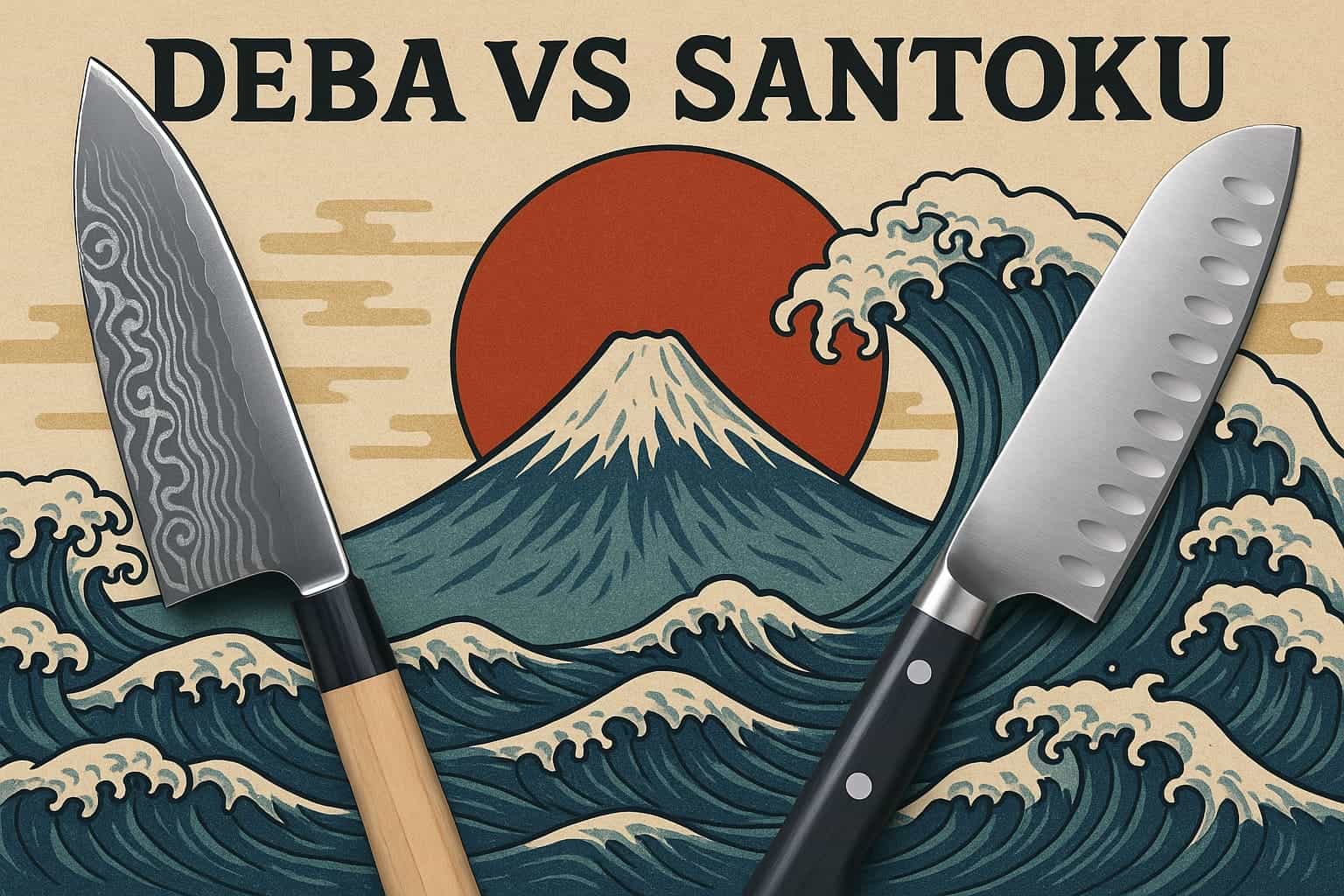 Deba Knife vs Santoku Knife: Differences