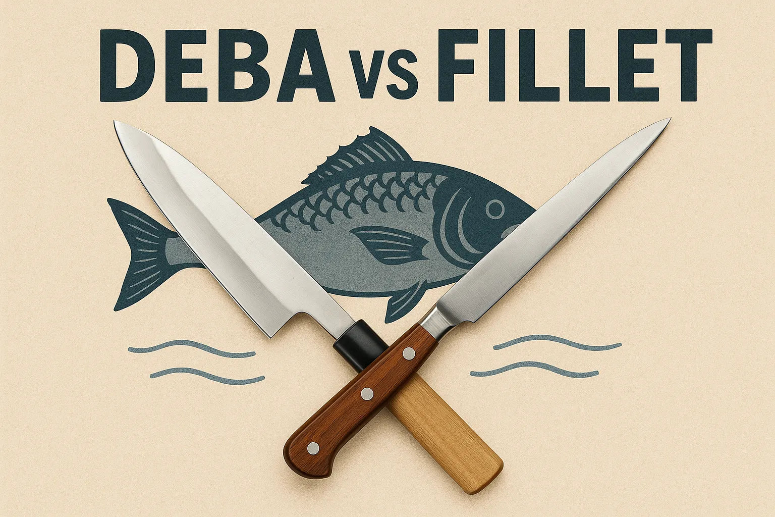 Deba vs Fillet Knife: A Detailed Guide to Find Better Fish Preparation