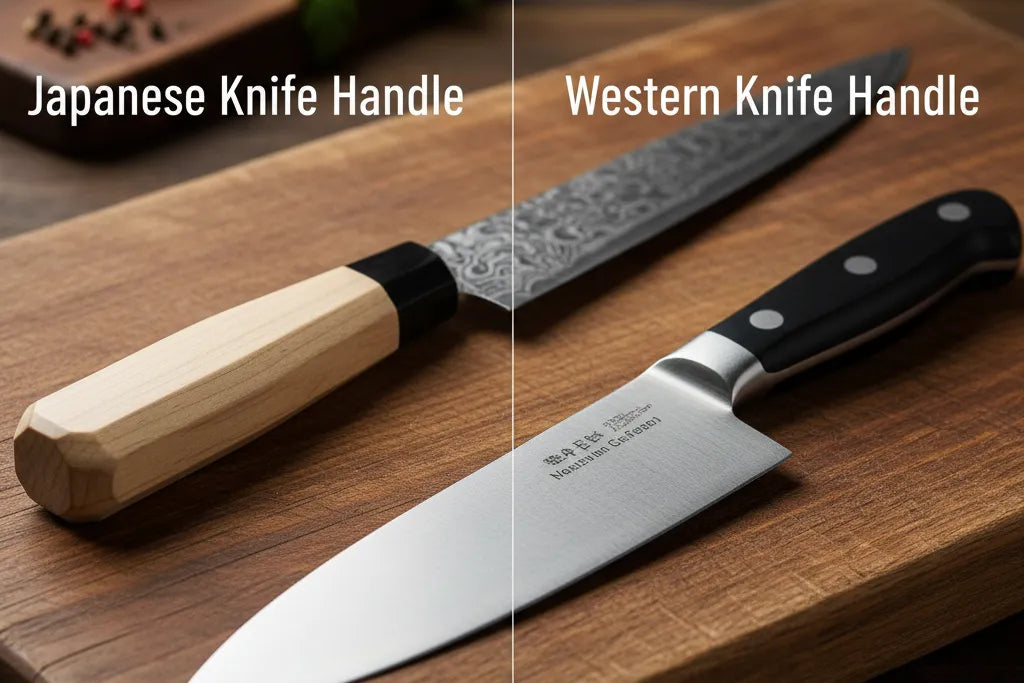 Japanese vs Western Knife Handles: Which Should You Choose?