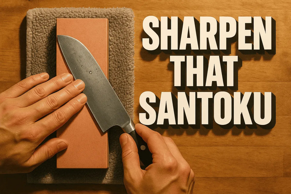 Santoku Knife Sharpening: The Complete Step-by-Step Guide