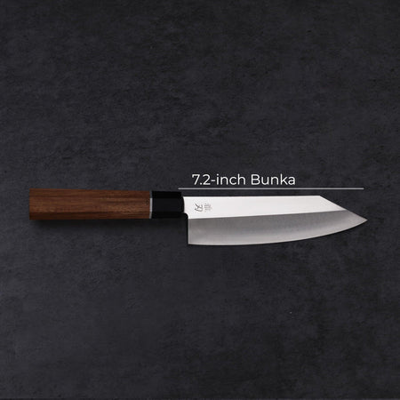Bunka VG-10 Rosewood Handle 185mm - Lewis Knife