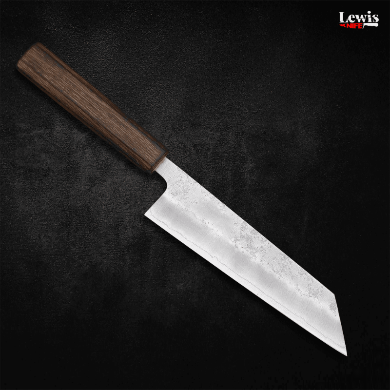 Bunka Silver Steel #3 Nashiji 170mm - Lewis Knife