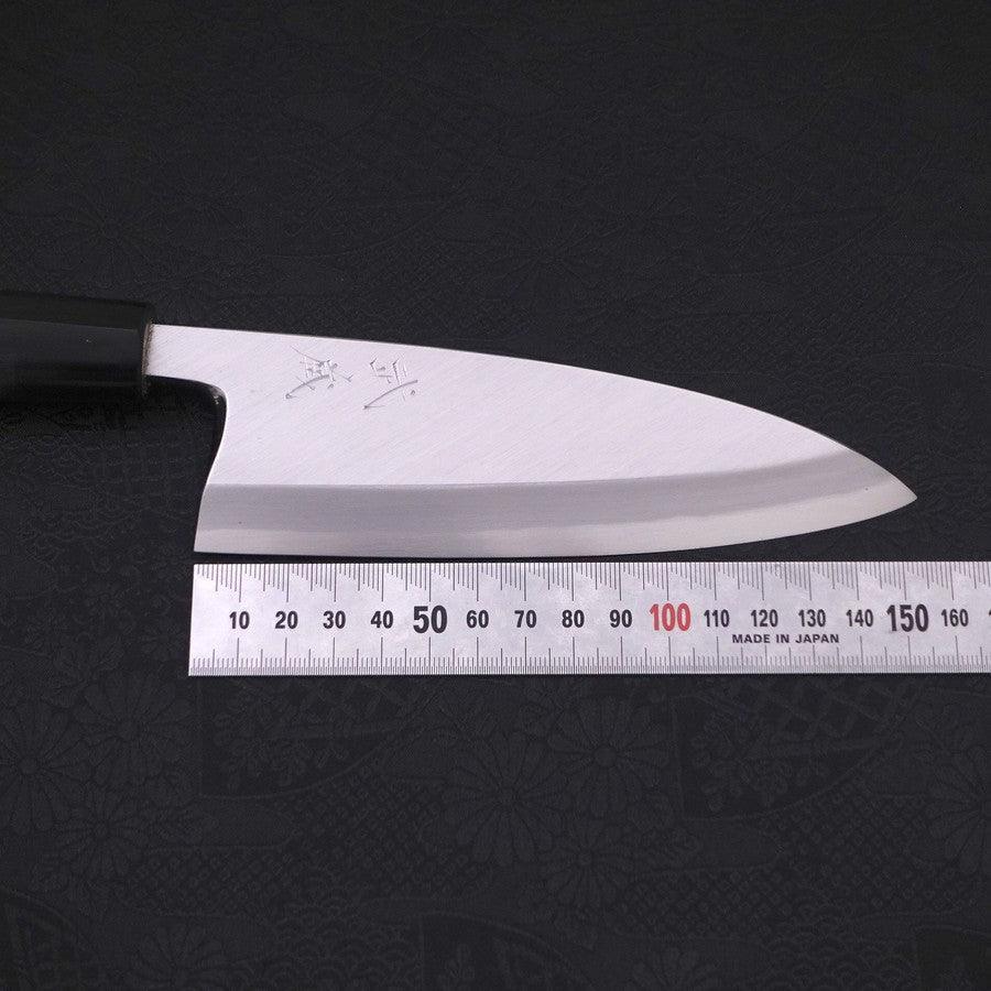 Deba White Steel #2 Kasumi Magnolia Handle 150mm - Lewis Knife