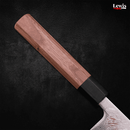 Gyuto SLD Wave Nickel Damascus 240mm - Lewis Knife