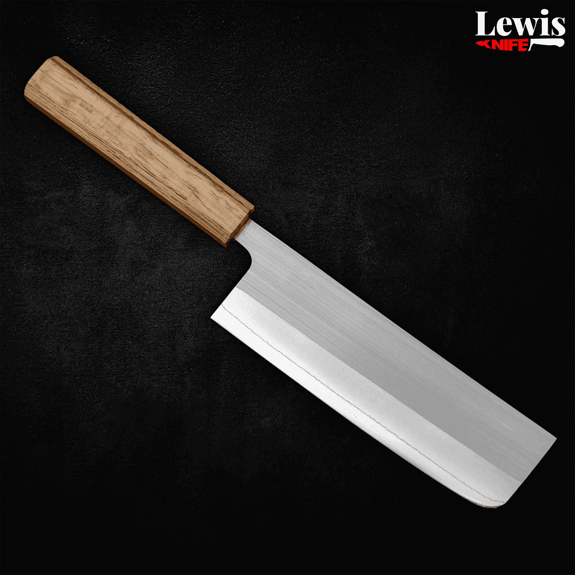 Nakiri AUS-8 Polished 165mm - Lewis Knife