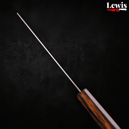 Nakiri Blue Super Polished 165mm - Lewis Knife