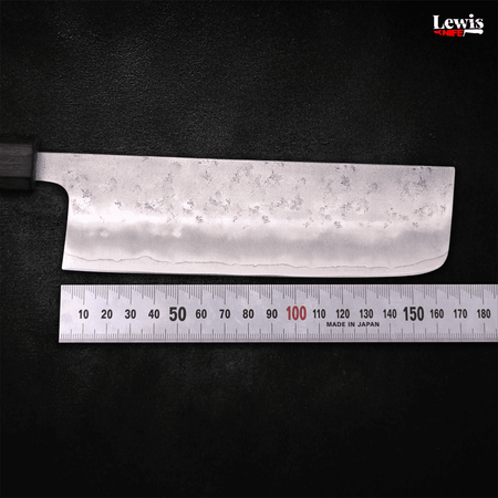 NakiriSilverSteel_3Nashiji165mm7 - Lewis Knife