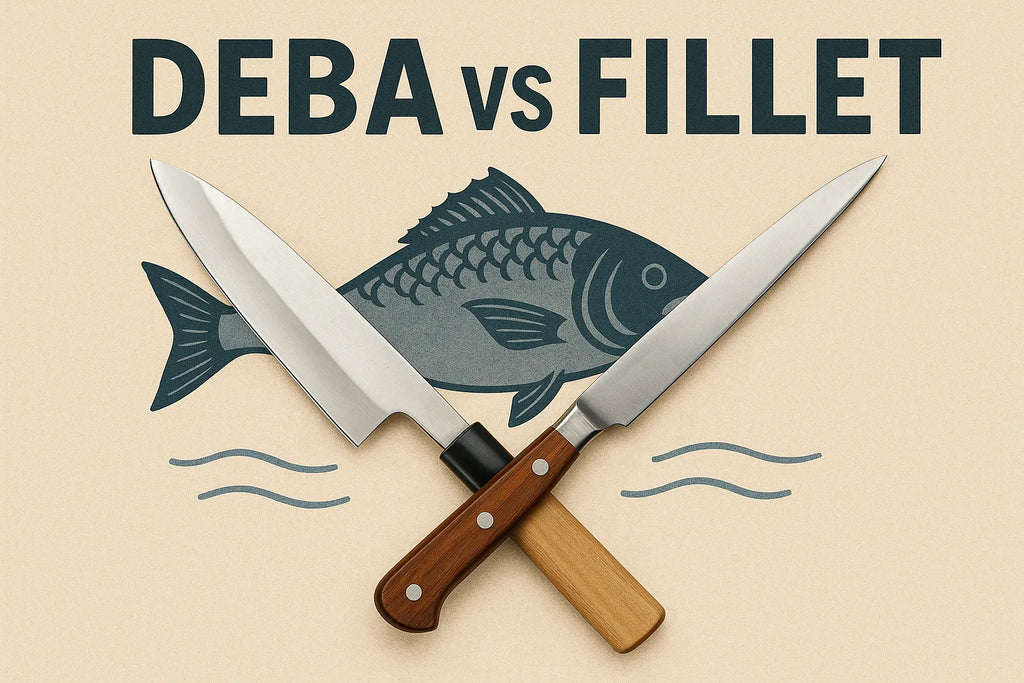 Deba vs Fillet Knife: A Detailed Guide to Find Better Fish Preparation