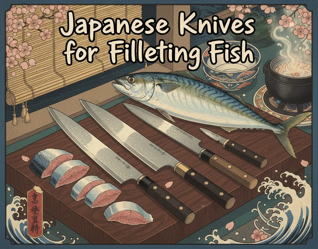 Top 4 Japanese Knives for Filleting Fish