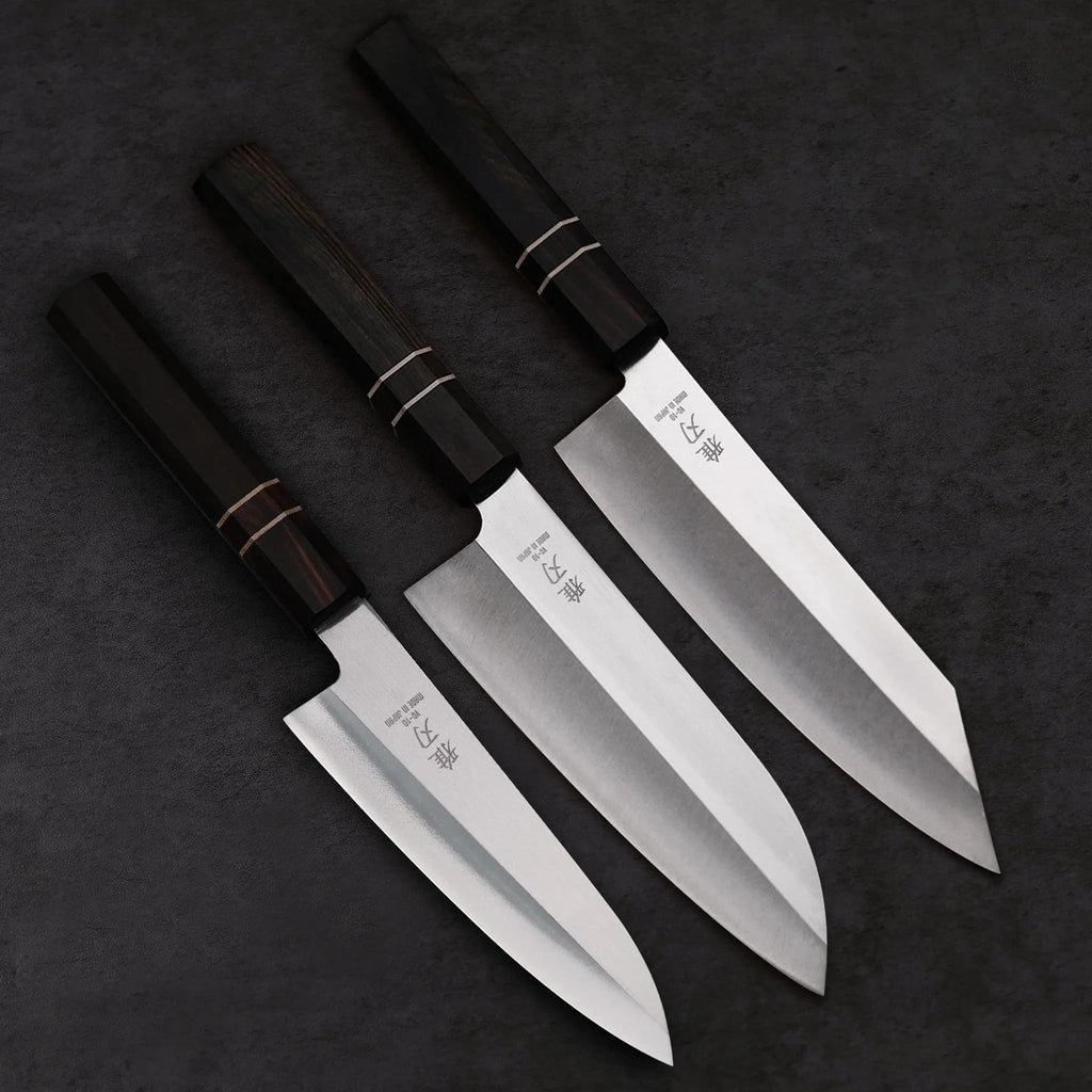 3-Piece VG-10 Ebony Wood Master Series - Lewis Knife