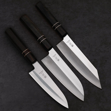 3-Piece VG-10 Ebony Wood Master Series - Lewis Knife