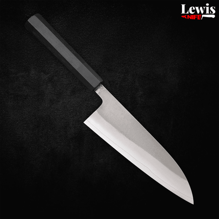 Santoku SKD11 Nashiji 165mm - Lewis Knife