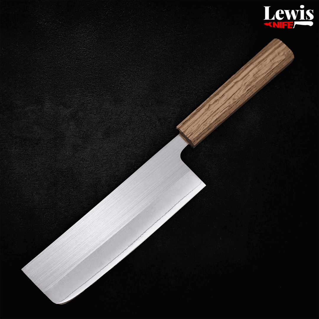 Nakiri AUS-8 Polished 165mm - Lewis Knife