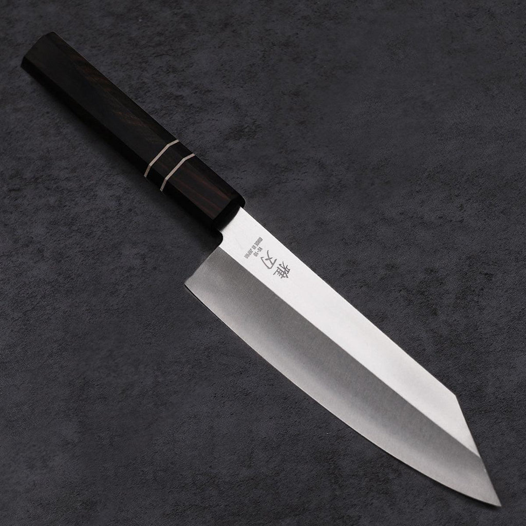 Bunka VG-10 Ebony Wood Handle 185mm - Lewis Knife