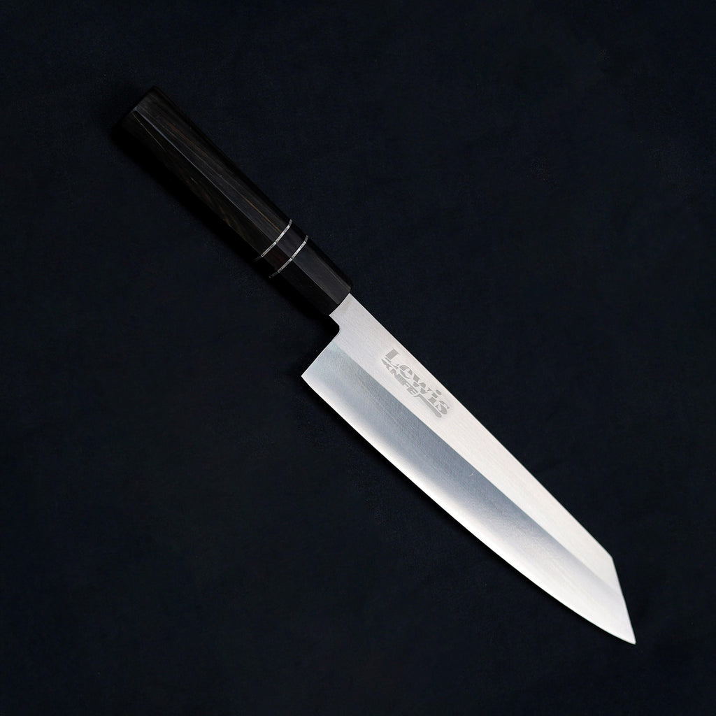 3-Piece VG-10 Ebony Wood Handle Knife Set - Lewis Knife