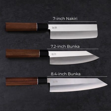3-Piece VG-10 Rosewood Handle Knife Set - Lewis Knife