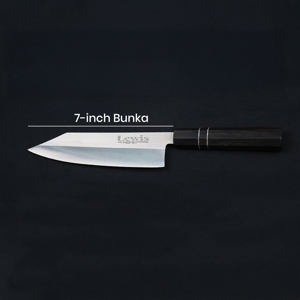 2-Piece VG-10 Japanese Knife Set V2 (Bunka & Nakiri) by Lewis Knife – Precision & Craftsmanship