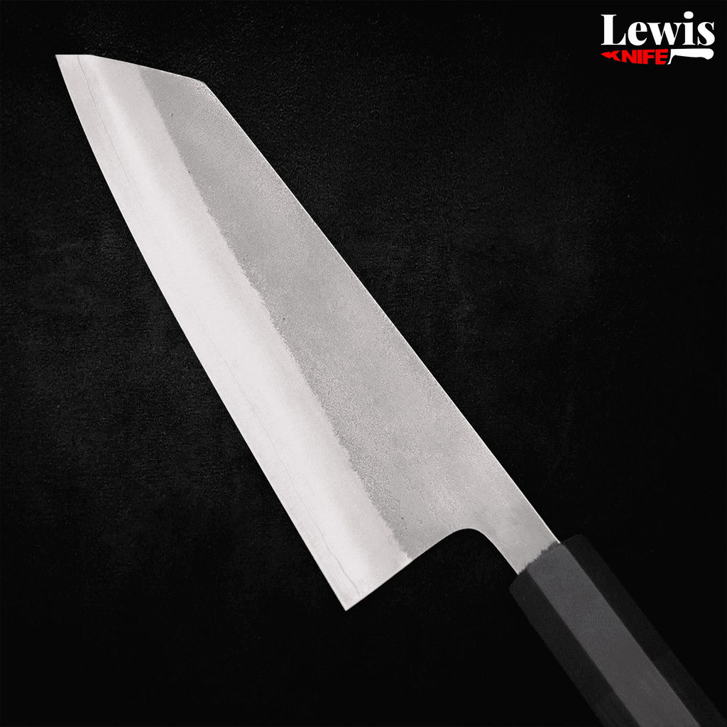 Bunka SKD11 Nashiji Buffalo Ebony Handle 165mm - Lewis Knife