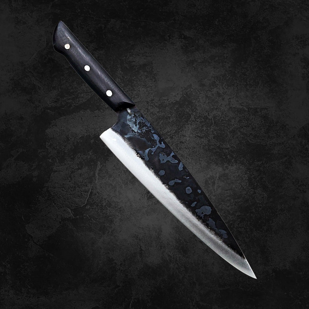 4-Piece Premium Handcrafted Chef Knife Set with Western-Style Handle - Lewis Knife