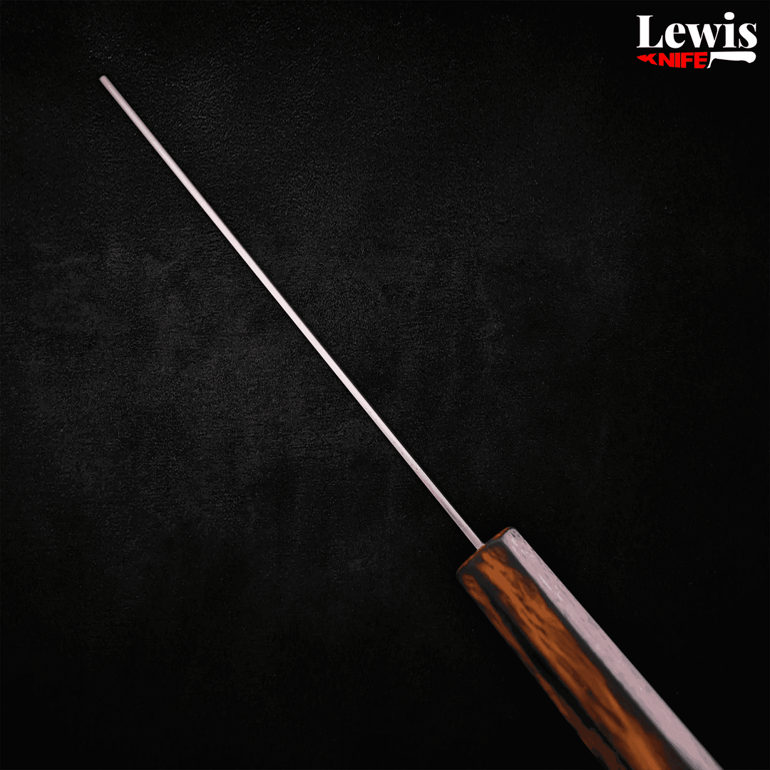 Nakiri Blue Super Polished 165mm - Lewis Knife
