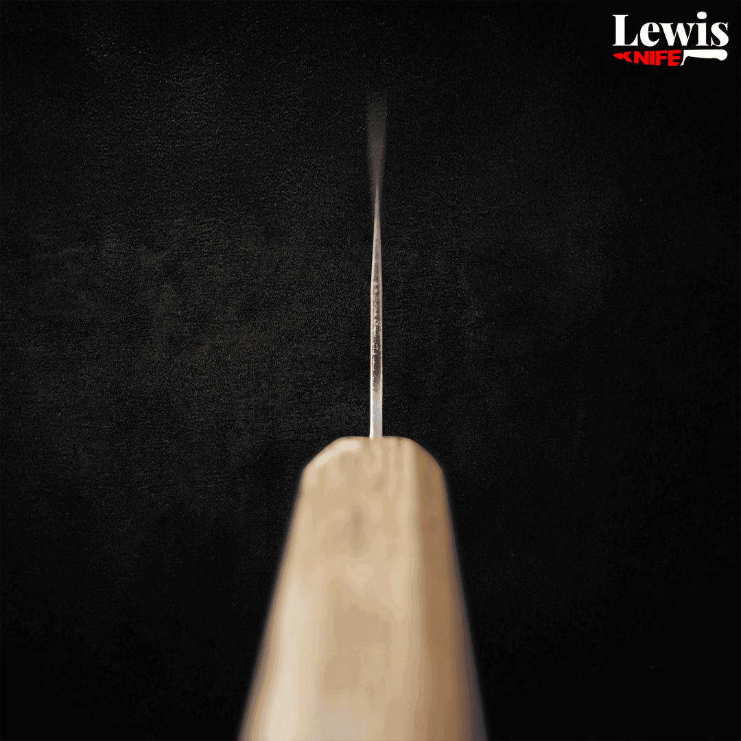 Nakiri AUS-8 Polished 165mm - Lewis Knife