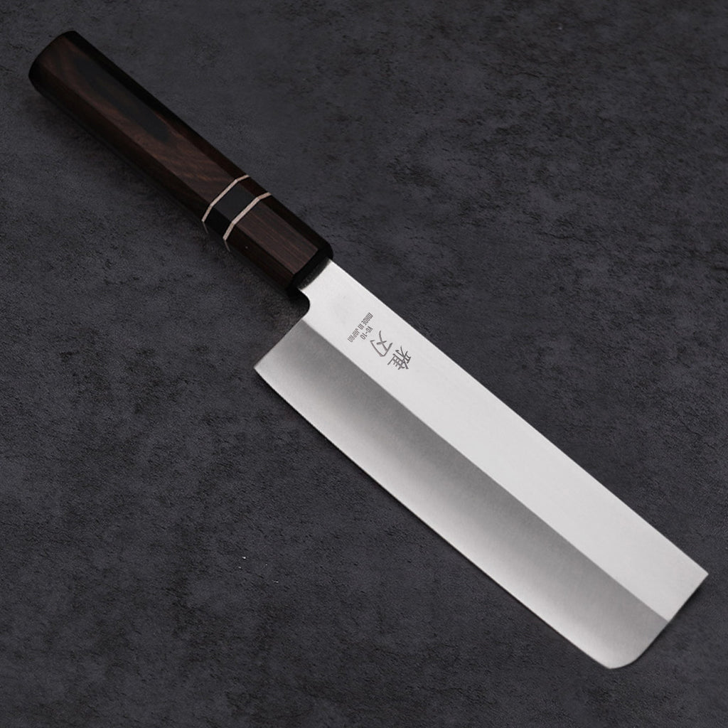 3-Piece VG-10 Ebony Wood Handle Knife Set