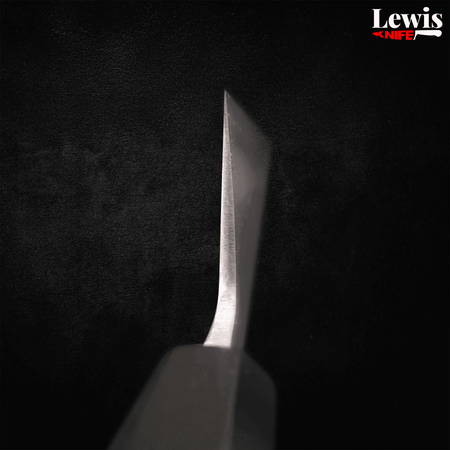 Santoku SKD11 Nashiji 165mm - Lewis Knife