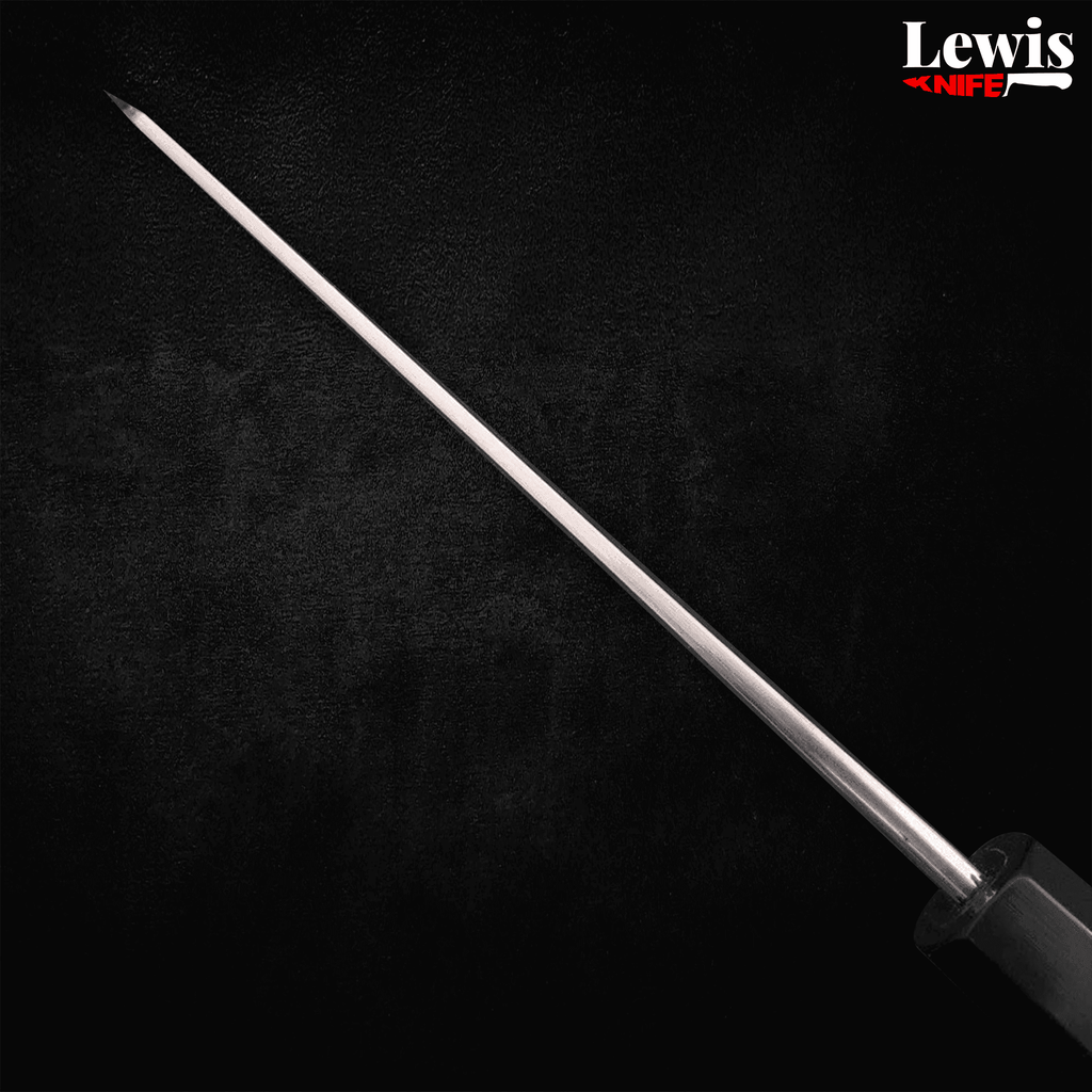 Bunka SKD11 Nashiji Buffalo Ebony Handle 165mm - Lewis Knife
