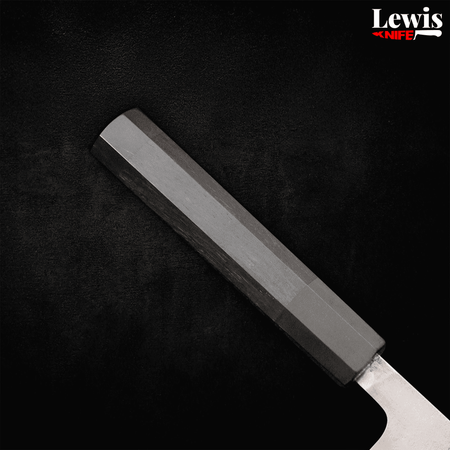Santoku SKD11 Nashiji 165mm - Lewis Knife