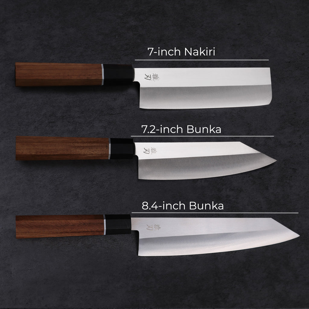 3-Piece VG-10 Rosewood Handle Knife Set