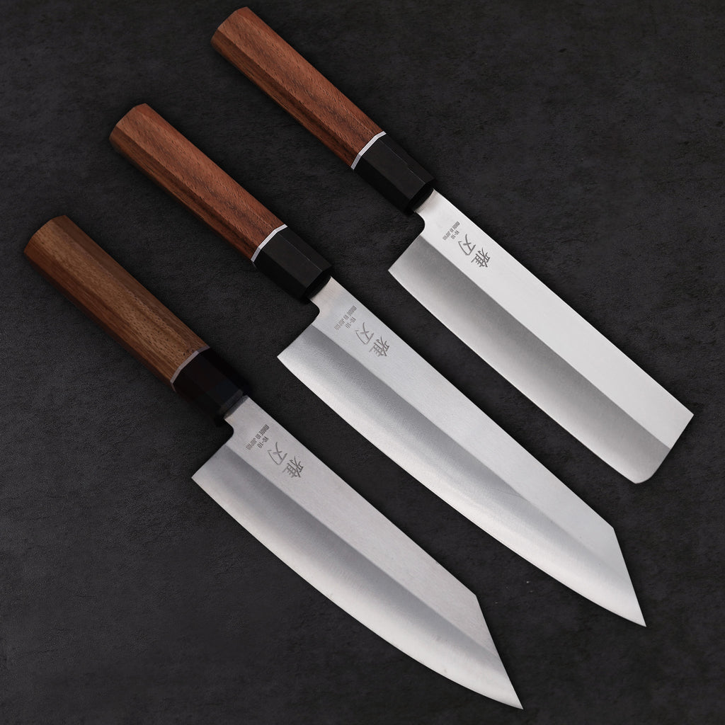 3-Piece VG-10 Rosewood Handle Knife Set
