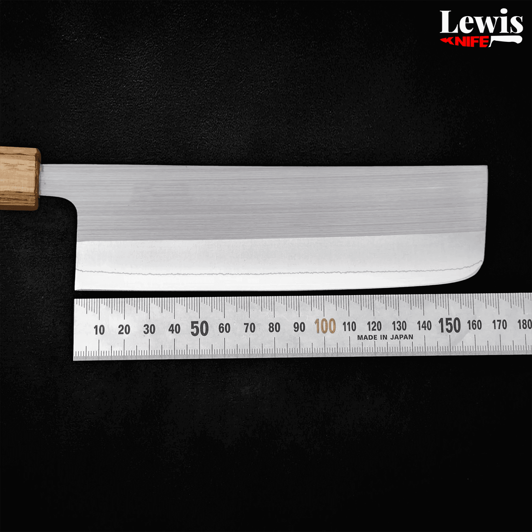 Nakiri AUS-8 Polished 165mm - Lewis Knife