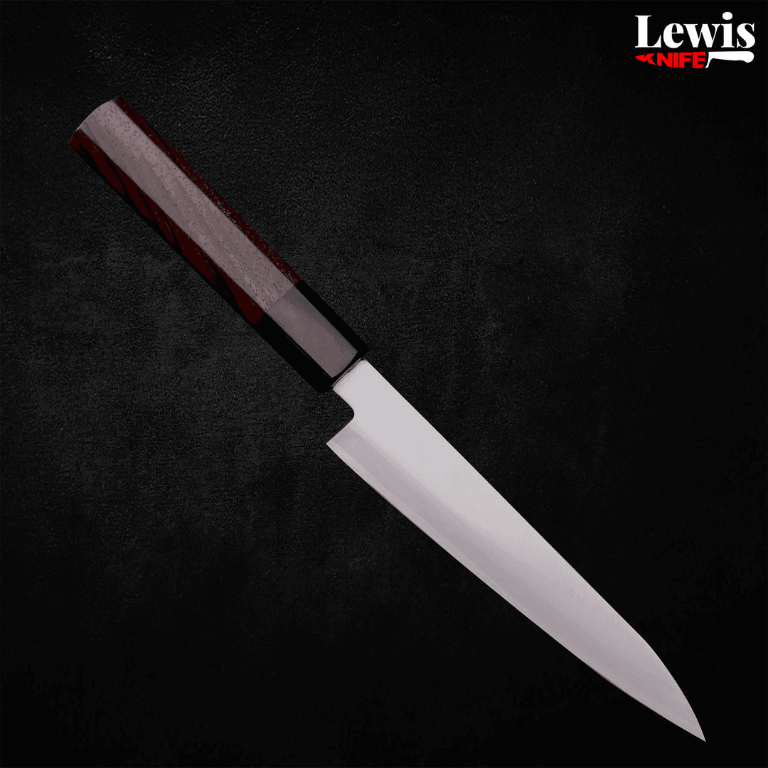 Petty Blue Super Polished Stainless Clad 150mm - Lewis Knife