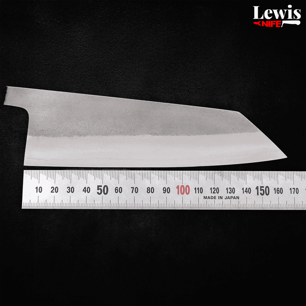 Bunka SKD11 Nashiji Buffalo Ebony Handle 165mm - Lewis Knife
