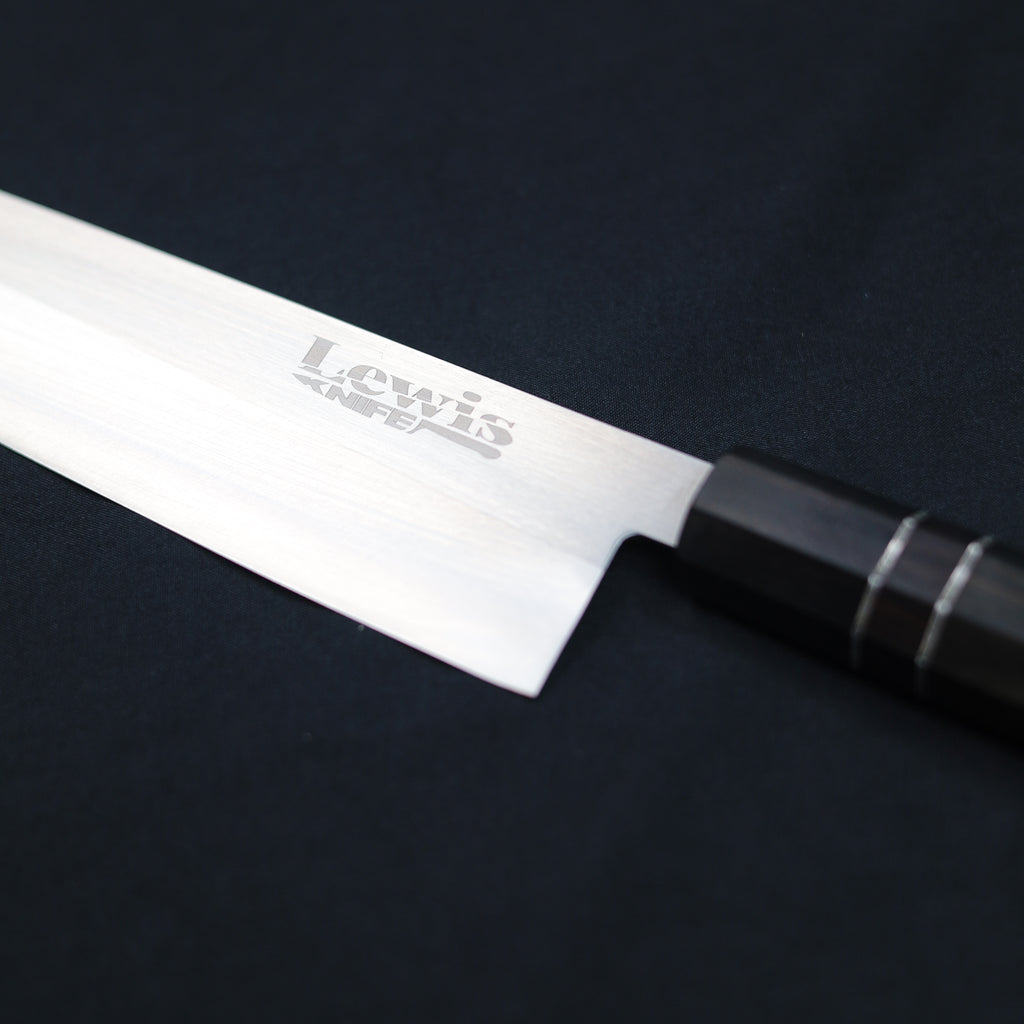 Nakiri VG-10 Japanpese Steel #2 Black Ebony Wood Handle 165mm