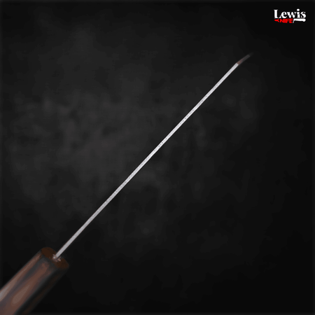 Bunka Silver Steel #3 Nashiji 170mm - Lewis Knife