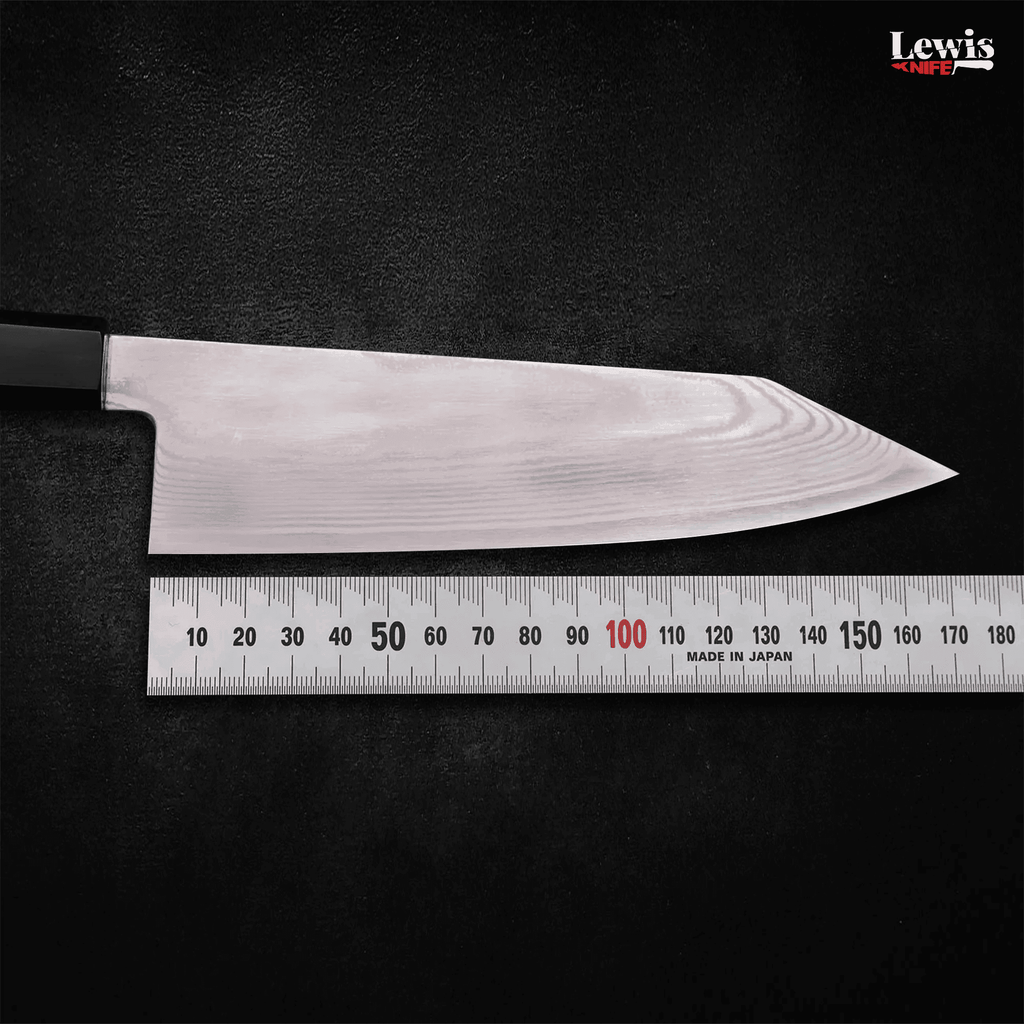 Bunka Steel Damascus 170mm - Lewis Knife