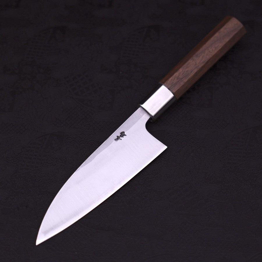 Deba-White-steel-1-Walnut-Handle-150mm-White-steel-1-Japanese-Handle-Musashi-Japanese-Kitchen-Knives-2 - Lewis Knife