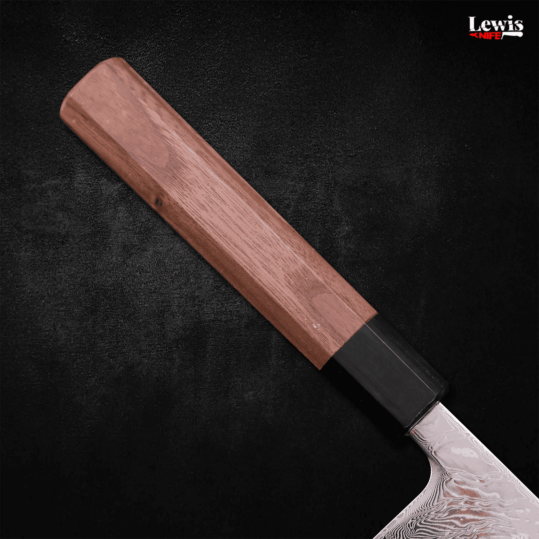 Gyuto SLD Wave Nickel Damascus 240mm - Lewis Knife