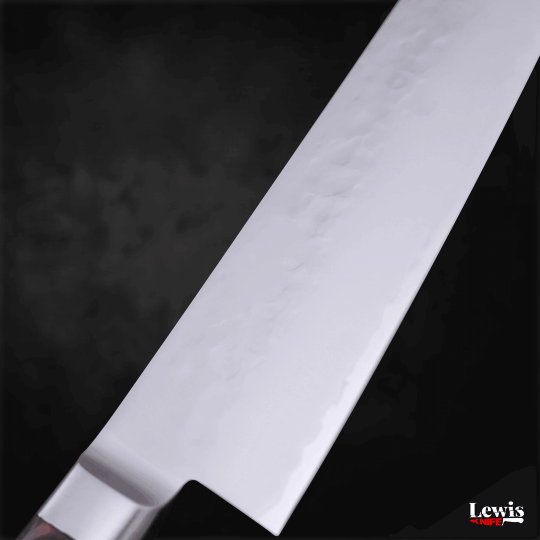 Gyuto VG-5 Tsuchime 180mm - Lewis Knife