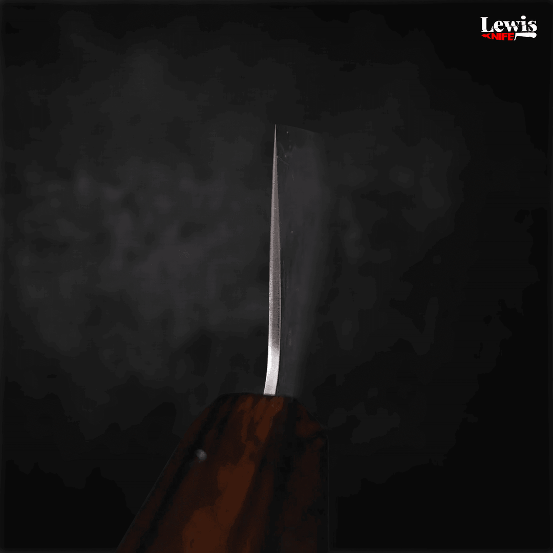 NakiriSilverSteel_3Nashiji165mm4 - Lewis Knife