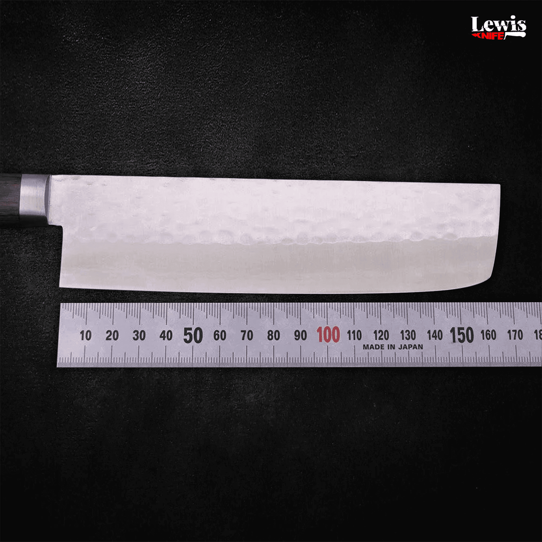 NakiriVG-10TsuchimeDamascus165mm7 - Lewis Knife