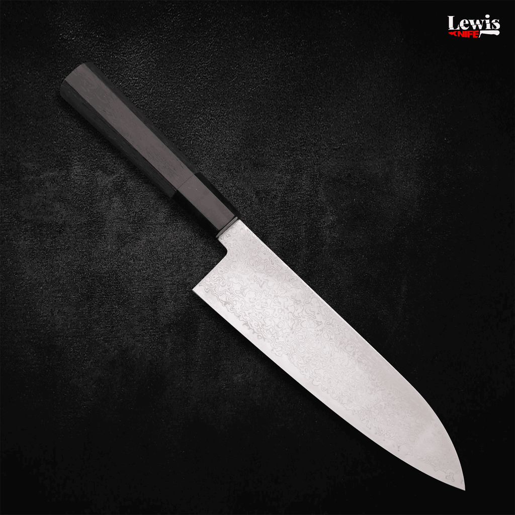 SantokuSG-2Damascus180mm-1 - Lewis Knife