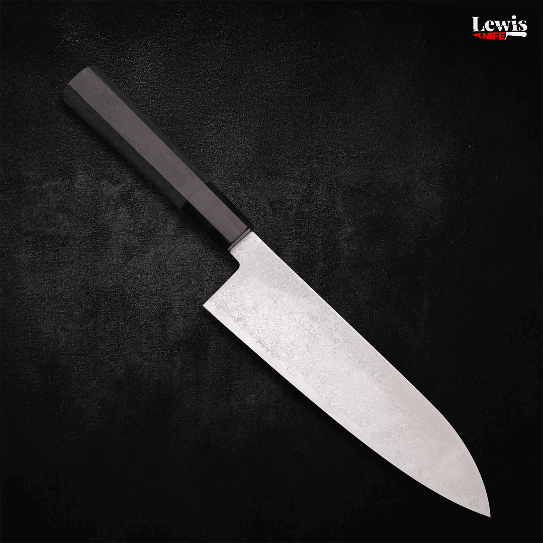 SantokuSG-2Damascus180mm-1 - Lewis Knife