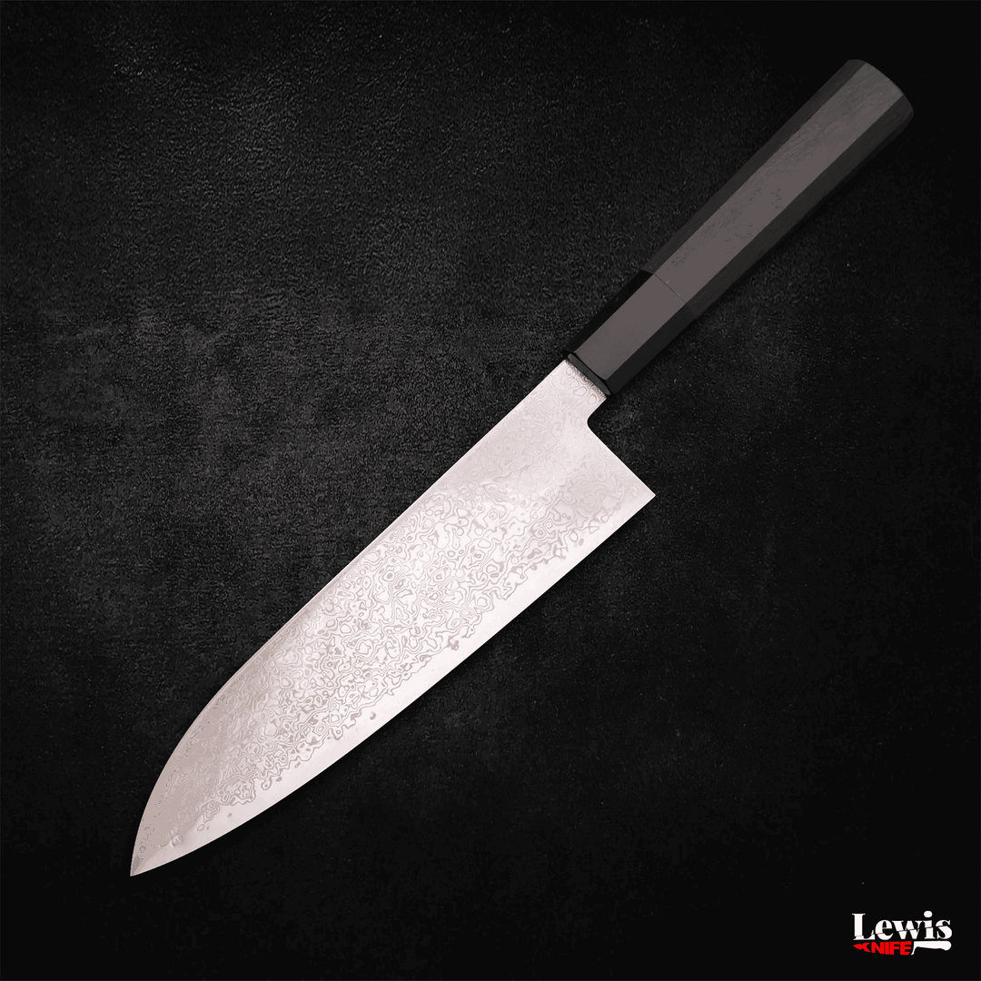 SantokuSG-2Damascus180mm-2 - Lewis Knife