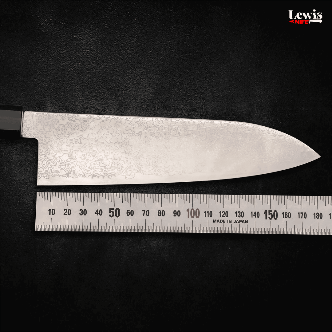 SantokuSG-2Damascus180mm-7 - Lewis Knife