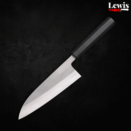 Santoku_SKD11_Nashiji_165mm_-_Lewis_Knife - Lewis Knife